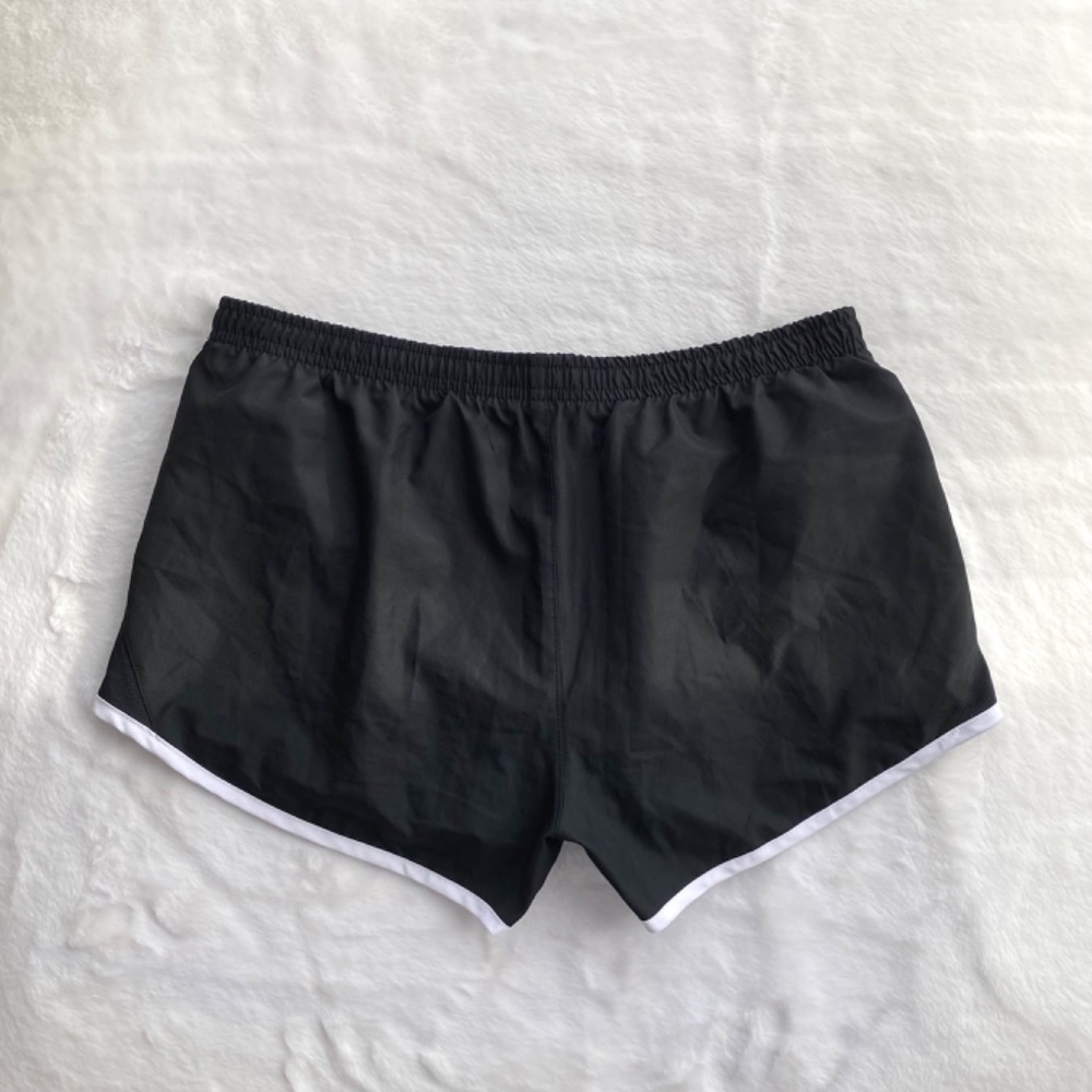Nike Dri-Fit Running Shorts in Black and White - Picture 2 of 13